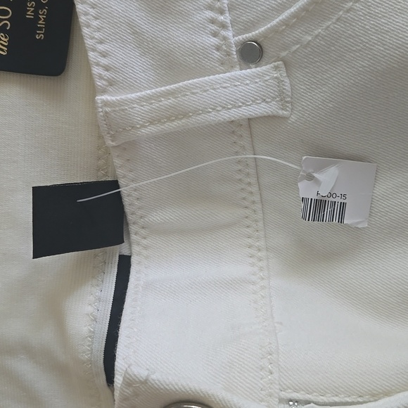 White Straight-Leg Pants - Picture 5 of 7